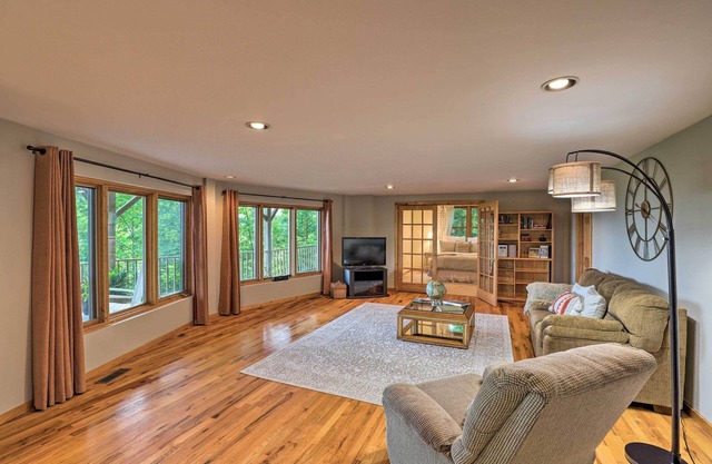 Black Mountain Gem w/ Inviting Deck & Scenic Views