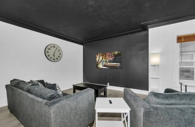 Black & White Place with a Garage Space