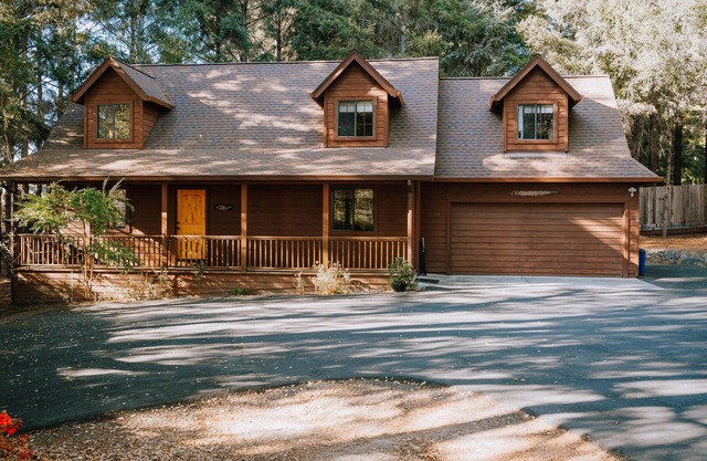 Das Blackberry Cottage befindet sich neben der Wineberry Lodge