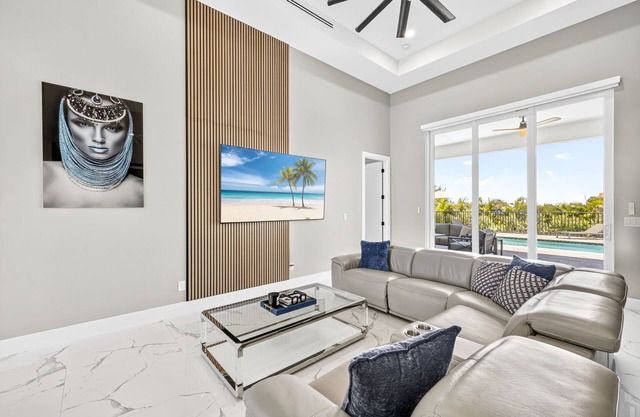 Blu Marina 5/3 salt water heated pool next to Boat Ramp.