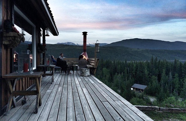 Blueberry Springs am Shuswap Lake.