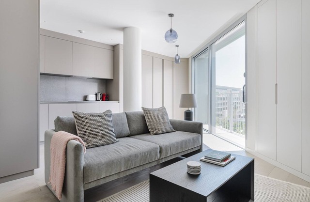 Blueground | Marvila, sea view, w/d & a/c