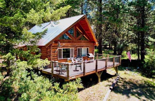 Blumisalp ~ Quintessential Idaho Log Cabin - Wifi - Trailer parking - Fire pit - Wood stove