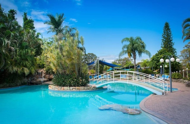 Boambee Bay Resort 2 bedroom, 2 bathroom, Sleeps 6 Fantastic pool and BBQ area