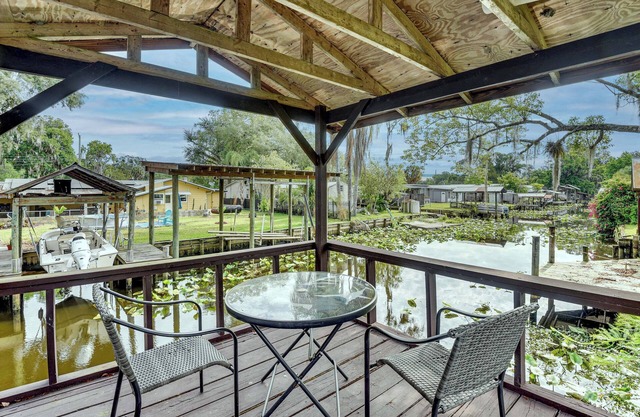 Boat Dock & Waterfront Deck: Home in Satsuma!