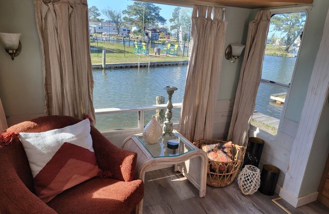 Boho Coastal Camper on Coral in the inner OBX