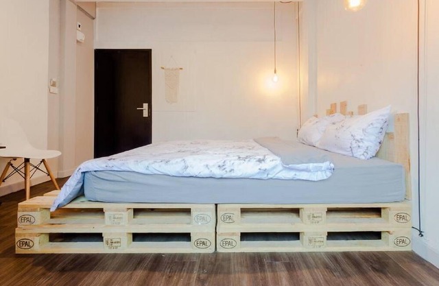 Boho Doppelzimmer mit eigenem Bad