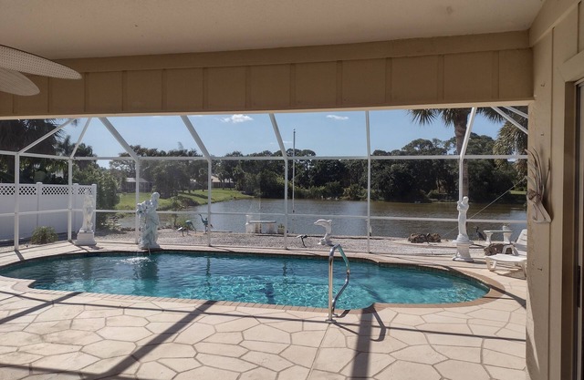 Book this home for a relaxing vacation in Rotonda West!