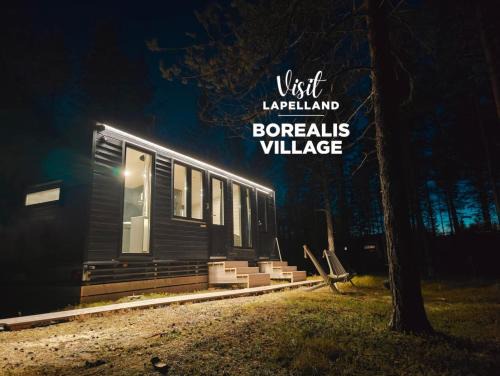 Borealis Village 10 with a Nature View, Fireplace, Sauna, Kitchen