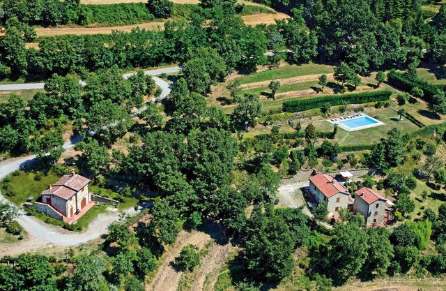 Borgo Veronica - Landhaus mit Schwimmbad in der Nähe von Cortona, Toskana