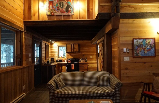 Boutique Mountain Lodge - 4 Luxuskabinen, 20 km südlich von Nelson - Cottonwood Cabin