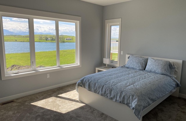Brand new beautiful home with best view outside of Waterton Park. UPPER suite.