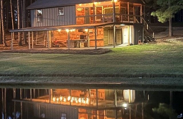Brand New Cabin overlooking lake with great fishing!!!