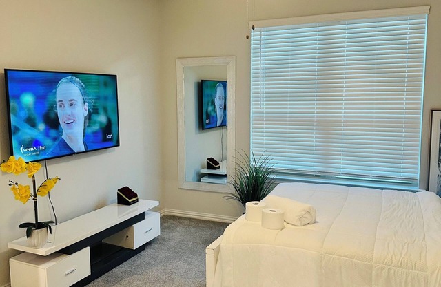 Brand new Cozy Luxury 1 bedroom in central Frisco with WiFi,AC and all you need