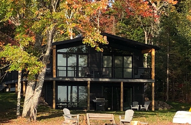 Brand New Lake House - Charming waterfront property near Mount Bohemia