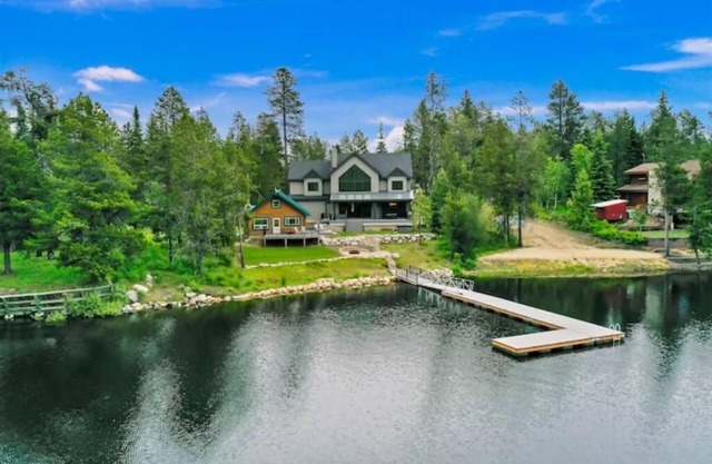 !!BRAND NEW LISTING!! Stunning Cabin w/Private Dock, 5 Beds w/ 5.5 Bath, Hot Tub