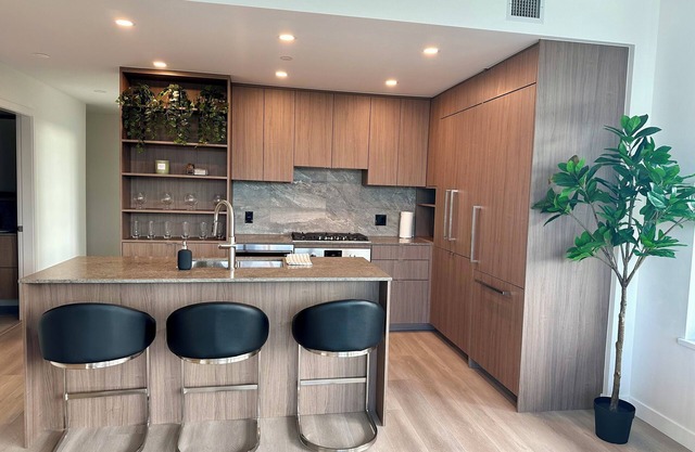 Brand New Luxury Furnished 2 bedroom+Den West Coquitlam