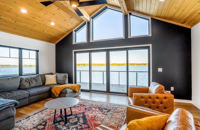 Brand new luxury lakefront home on Cayuga Lake
