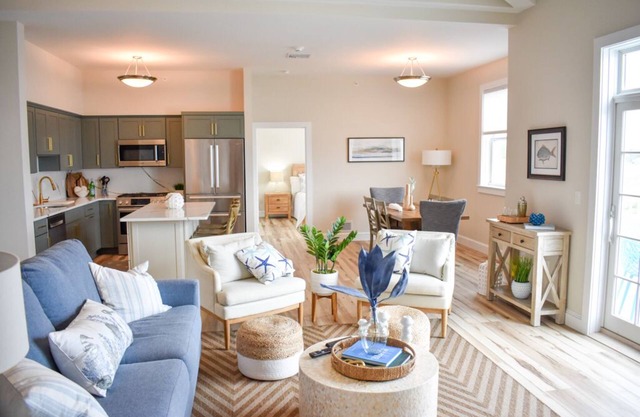 Brand new Ocean View Condo with private balcony, steps from the beach!