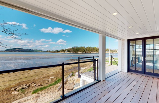 Brand new oceanfront home with a grill, deck, & beach access - stellar views