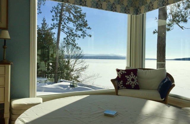 Atemberaubende Lakefront View Million Dollar Blick auf den See in Quebec