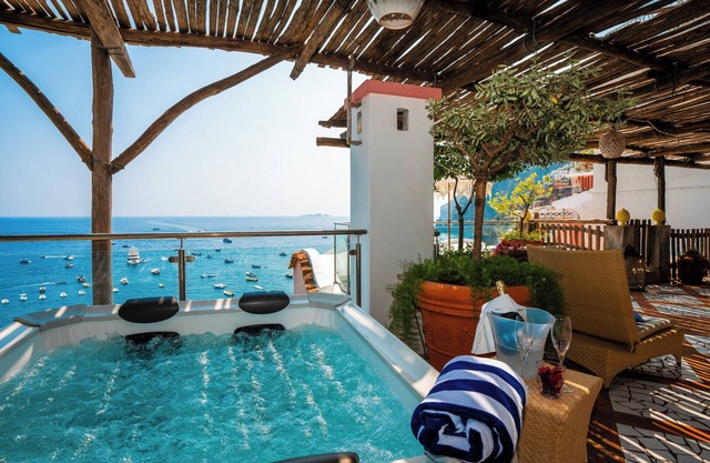 Atemberaubendes Zimmer im Herzen von Positano mit herrlichem Meerblick