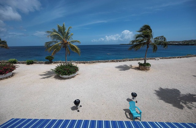Breathtaking view of the Caribbean Ocean w/ sea, snorkling & diving mere ft away