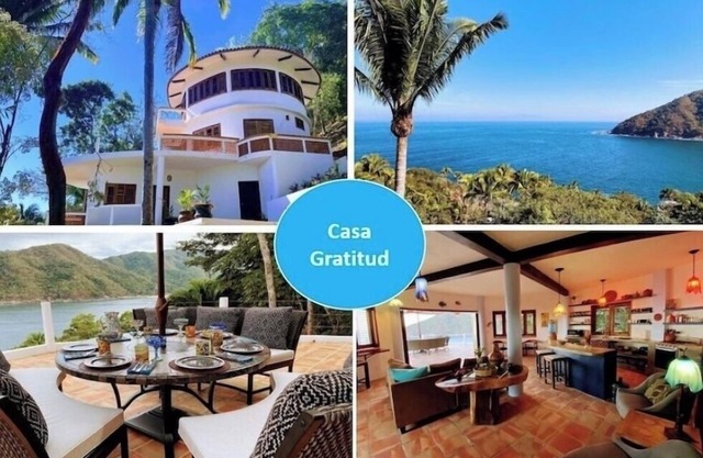 BREATHTAKING Views-Private Home-Very Comfortable “Casa Gratitud” Yelapa, Mexico