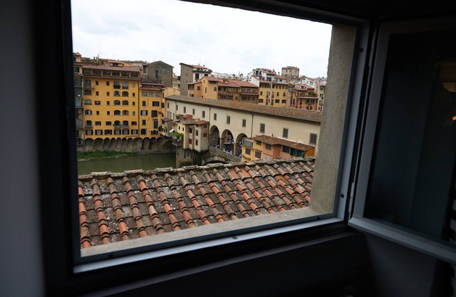 Atemberaubende Aussicht auf die Ponte Vecchio!