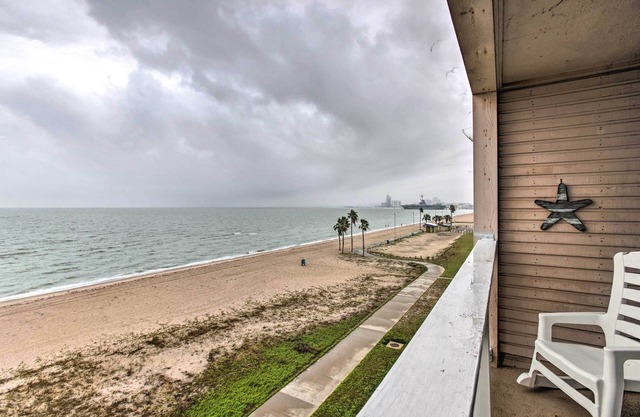 Luftige Strandwohnung im Herzen von Corpus Christi