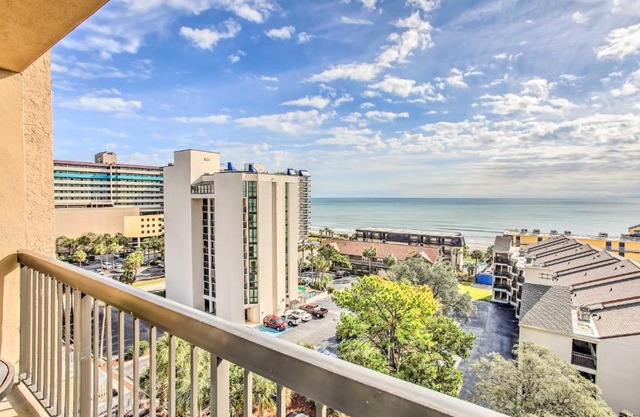 Breezy Myrtle Beach Condo with Balcony and Views!