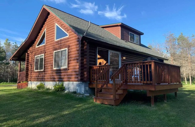Brevort Log Cabin, Michigan's UP