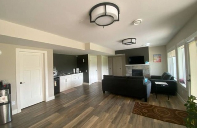 Bright and peaceful, great location.