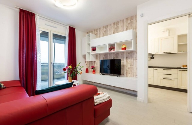 Bright apartment included in a building of very recent construction