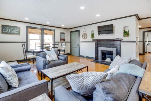 Bright Brevard Home Near Downtown and Trails