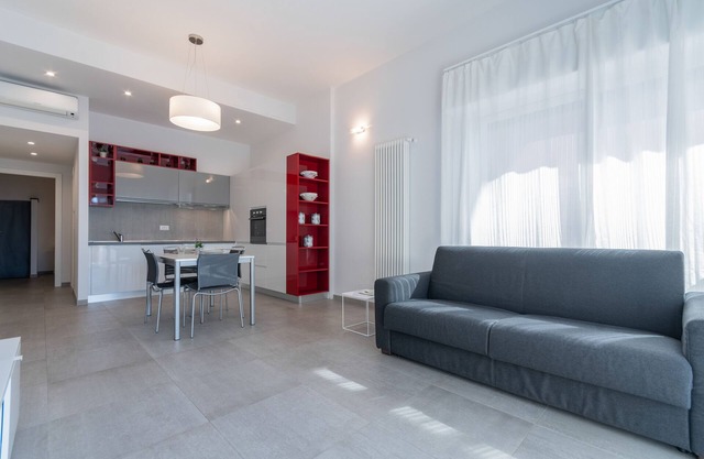 Zweizimmerwohnung für 4 Personen vor dem Finalpia Pier, Meerblick