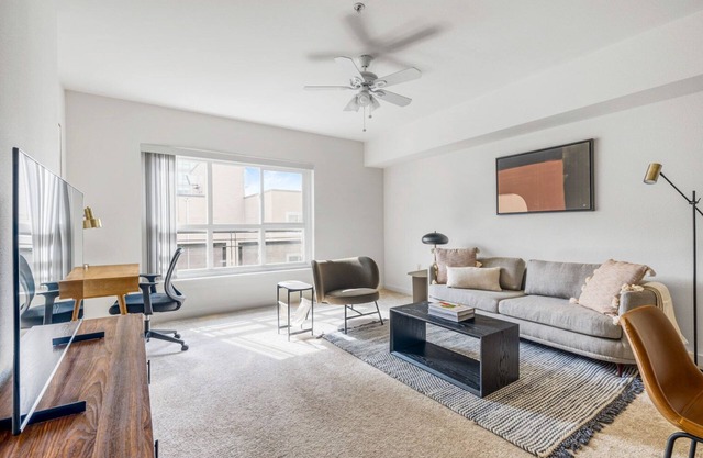 Bright Downtown Bellevue 2BR w/ W/D & Storage, near Shops, by Blueground