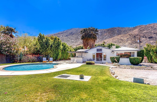 Bright & Peaceful Desert Gem W/ Private Pool, Gated Entrance & Mountain Views!
