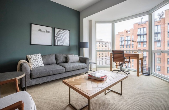 Bright Penn Quarter 1BR w/ W/D, Gym, Doorman, nr. Metro, by Blueground