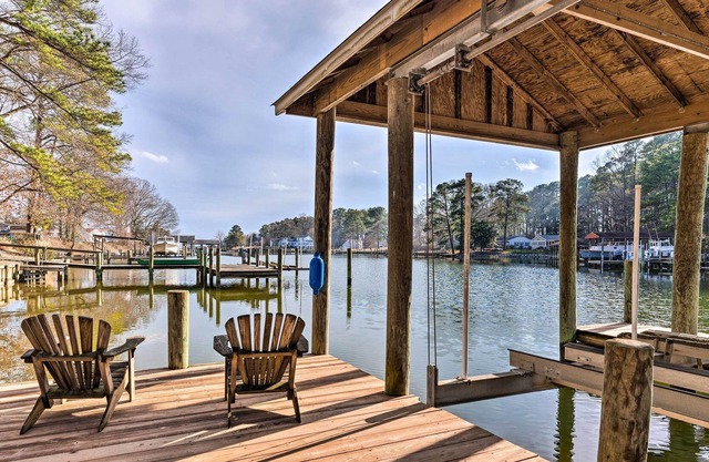 NEW! Bright Reedville Abode w/ Dock on Whays Creek