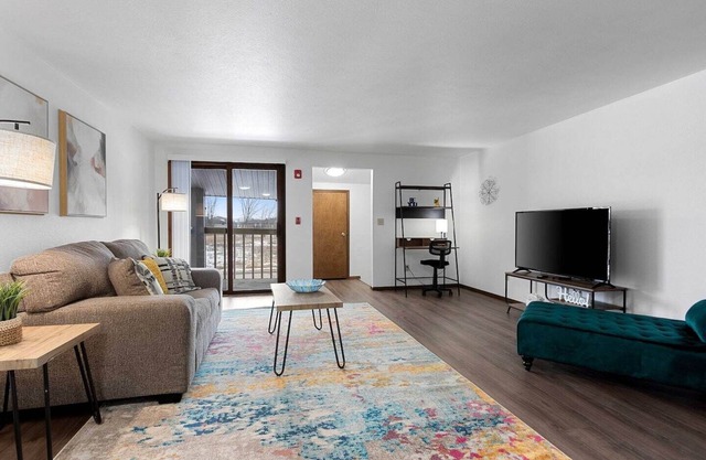 Bright + Spacious Apartment with King Bed and Workspace