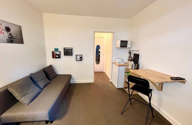 Bright studio near Parc des Princes