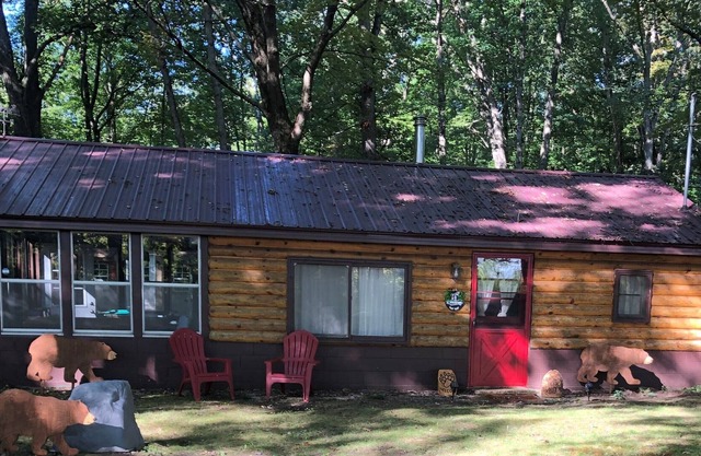 Brown Bear Bunker-All Seasons Log Cabin Retreat -Relax, Swim, Hike, ATV and Fish
