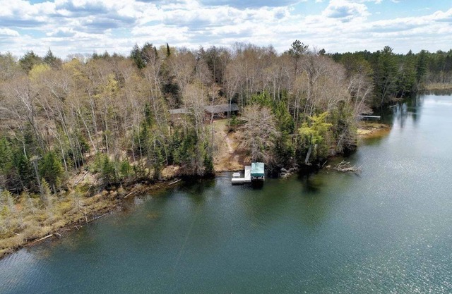 Buffalo Lake Estate 2 Great Cabins on 44 Acres Near Clam Lake, WI