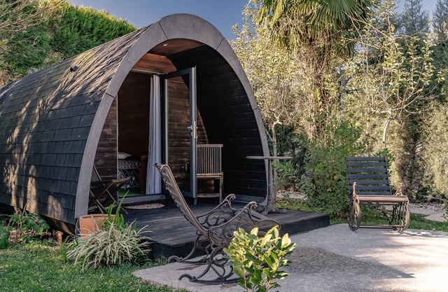 Bungalow Artis mit Gemeinschaftsgarten und Klimaanlage