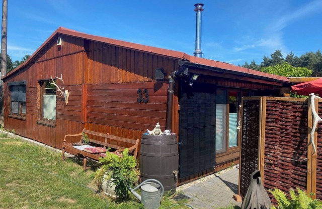 Bungalow at Rudower See 3 persons Pet-friendly, nature and peace,