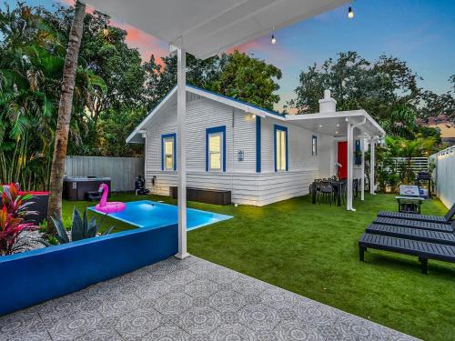 Bungalow House 6br Pool Little Havana