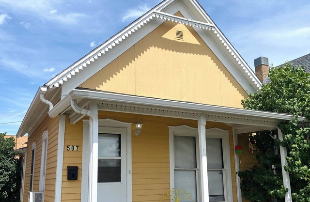 Bungalow with Covered Font Porch.