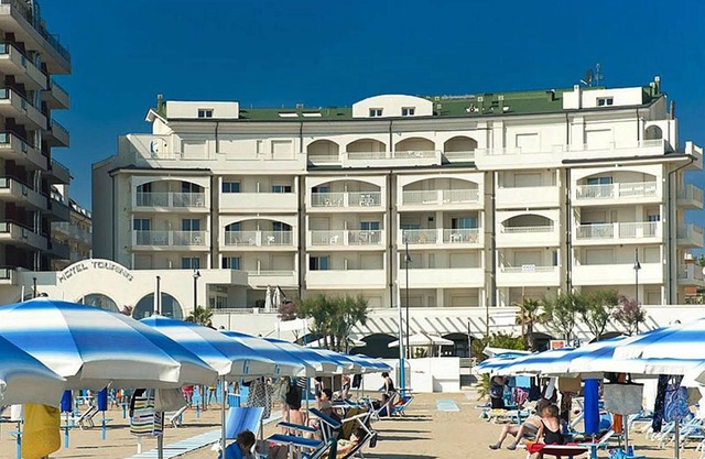 By the sea in Miramare di Rimini