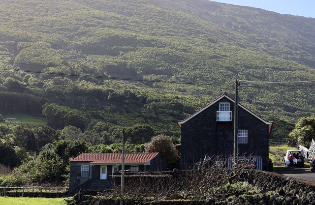 Regionstypisches, gemütliches Steinhaus, Santo Amaro, Pico, Azoren